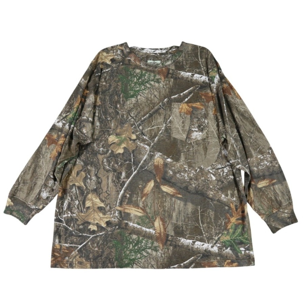 Rustic Ridge Realtree Camo Long Sleeve Pocket Mens 3XL Hunting Fishing Outdoor